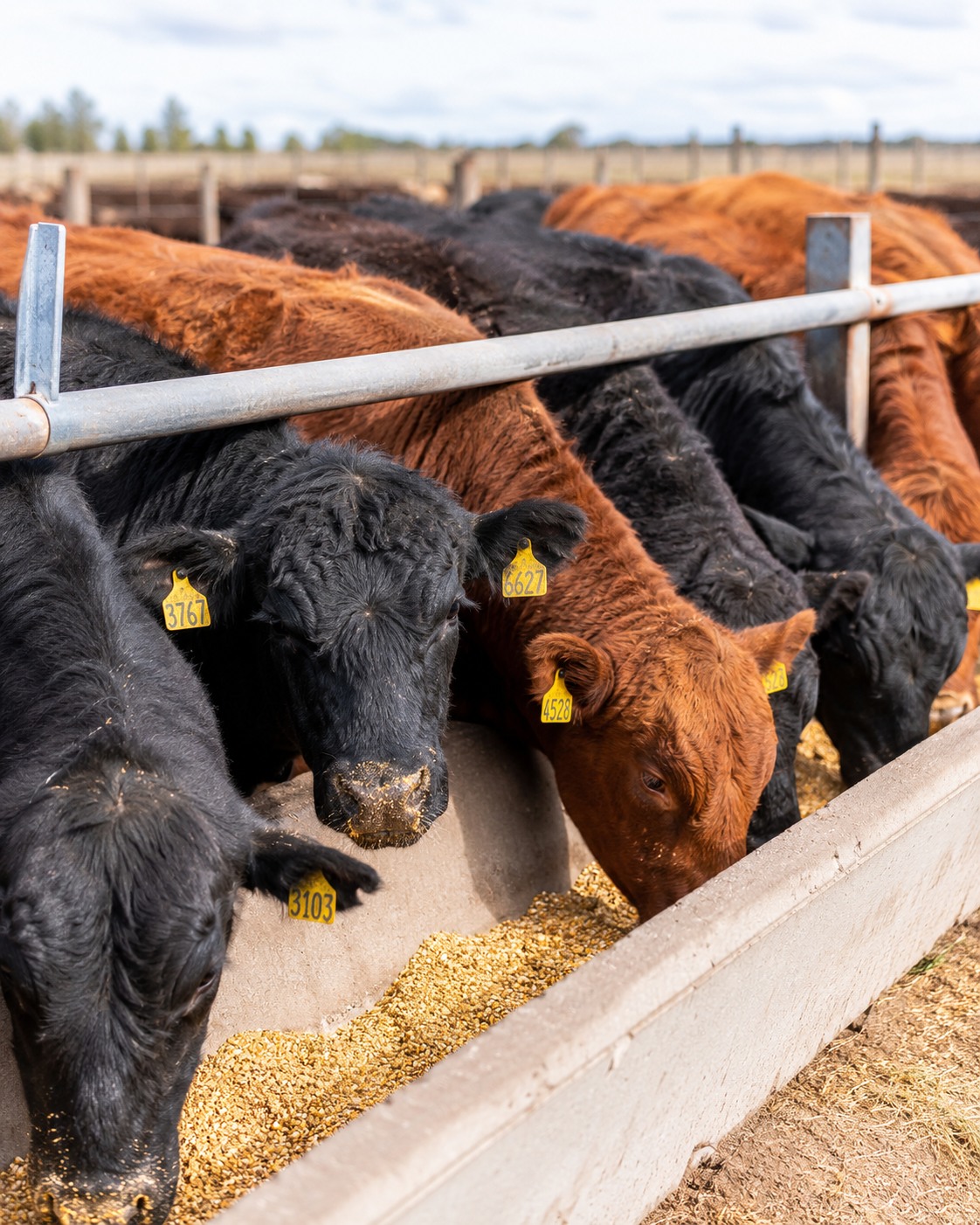 Hacienda en feedlot